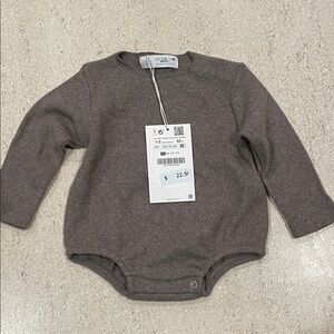 Zara Classic Gray Kids Bodysuit